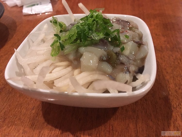 Sliced Octopus | Sake Bar Hagi