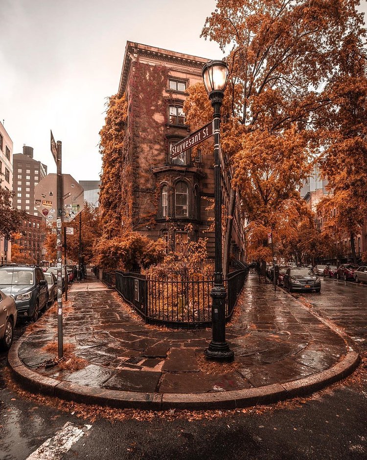 Abe Lebewohl Triangle, East Village, Manhattan