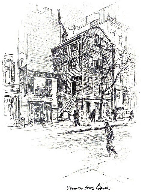 “A Relic of Old New York – the Junk Shop on East 29th Street.” Electrical New York (1916)