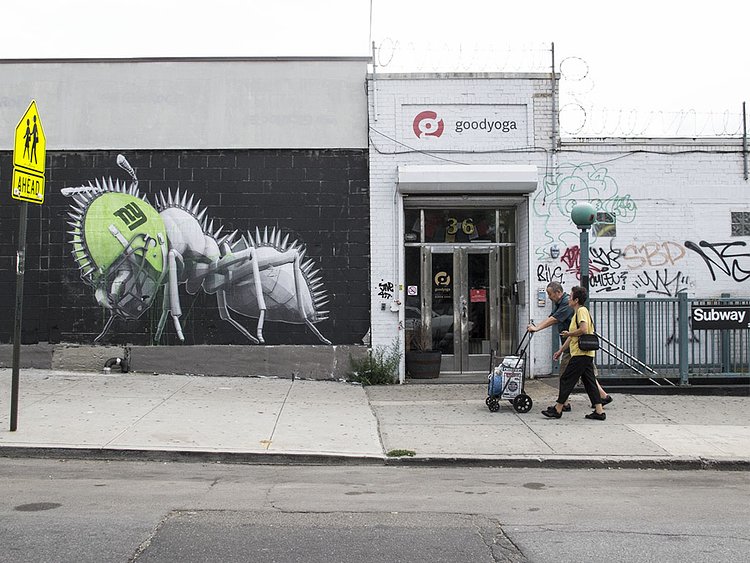 Ludo creates two brand new pieces in New York City, USA