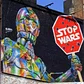 "Stop Wars", Eduardo Kobra, 391 Christopher Street, West Village, New York