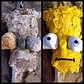 BEFORE & AFTER 👀 Found this street sign end post as is. #bartsimpson #after #streetart #cartoonface #bart #simpson #tombobnyc #stencilart #thesimpsons #👀 #beforeandafter #tombob