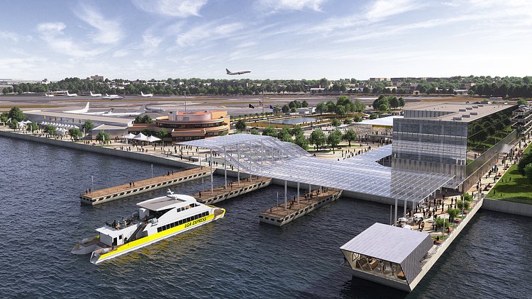 LaGuardia Renderings | Marine Air Terminal Site