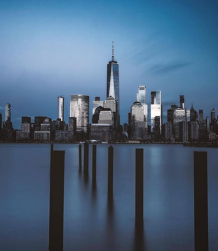 Lower Manhattan from New Jersey