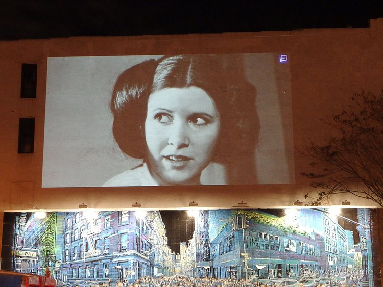 Bowery Graffiti Wall Becomes Homage to Celebrity Dead in 2016