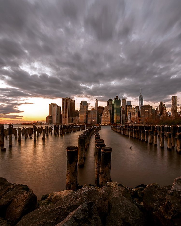 Lower Manhattan from Brooklyn Bridge Park