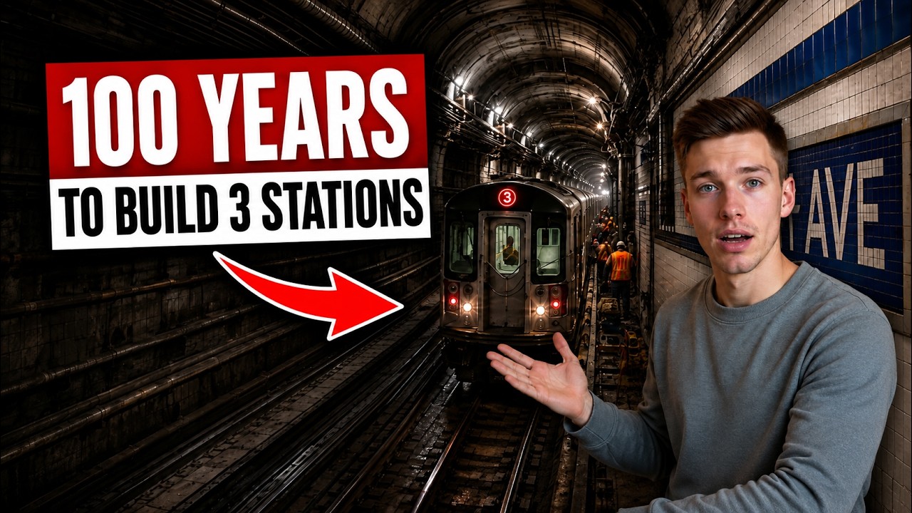 [VIDEO] New York's 2nd Avenue Subway Took 100 Years and $6.3B