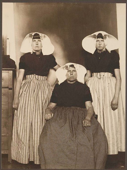 Three Dutch Women. Portraits for Ellis Island.