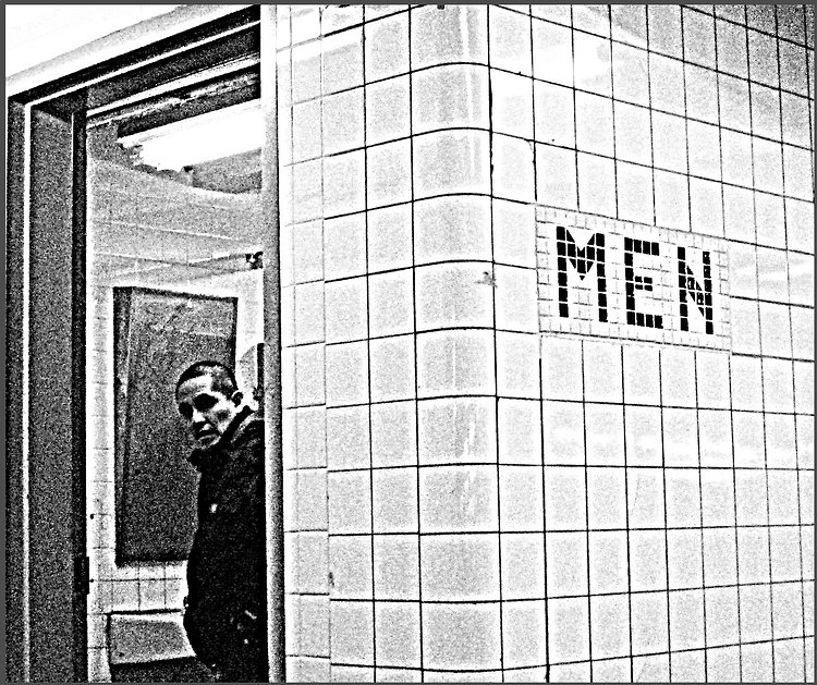 NYC Subway Men's Room