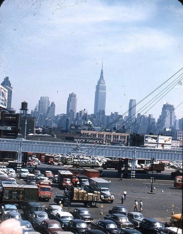 Manhattan skyline, 1959
