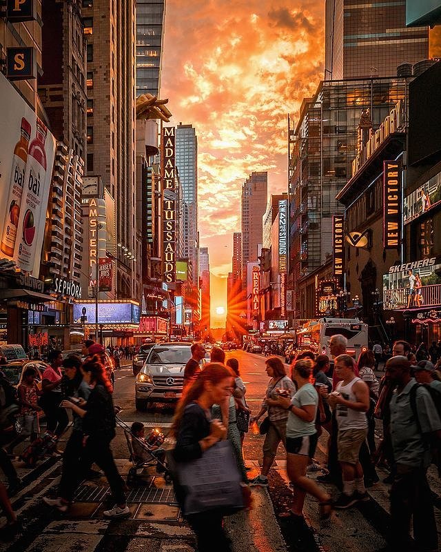 West 42nd Street, Times Square, Midtown, Manhattan