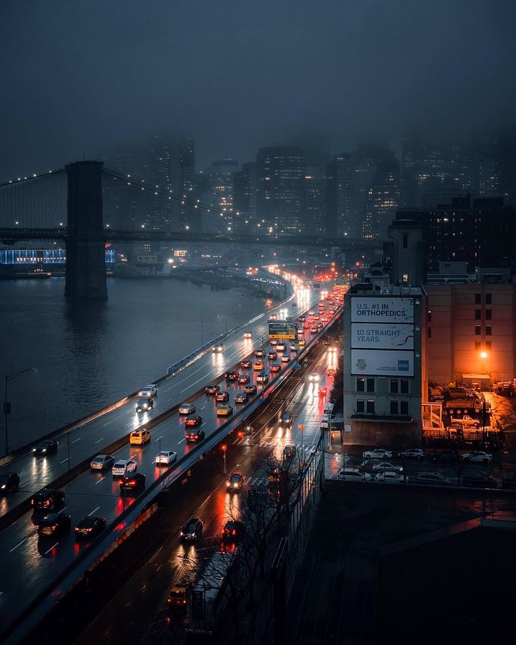 Lower Manhattan from Manhattan Bridge