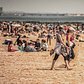 At Coney Island Beach In Brooklyn NY