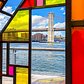 From Sea to Shining Sea, Tom Fruin, Pier 17, Seaport, Manhattan