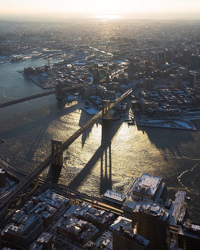 Sunrise Over Brooklyn, New York