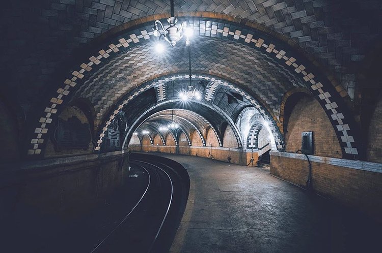 Abandoned City Hall Subway Station, Civic Center, Manhattan