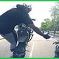 MOTORCYCLE STUNTS INSANE Rider Terrorizes the STREETS of NEW YORK CITY 2016