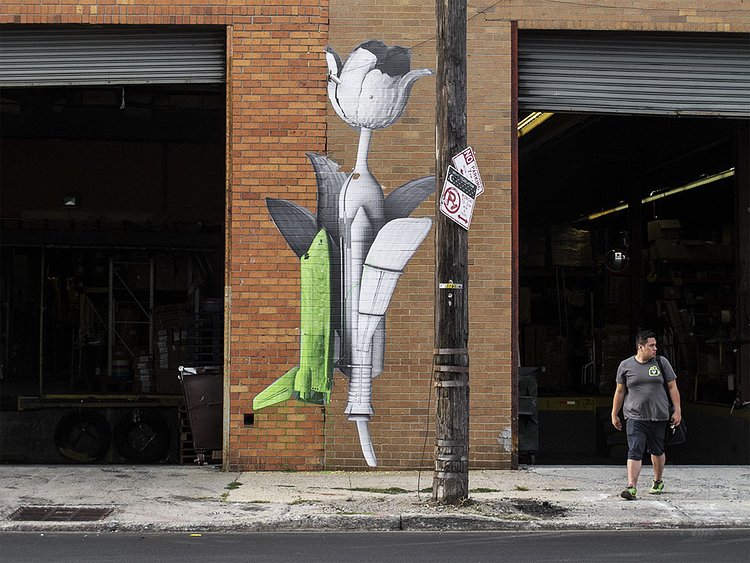 Ludo creates two brand new pieces in New York City, USA