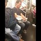 LADY GOES OFF ON GUY RUBBING HIS PRIVATE AREA ON NYC TRAIN!