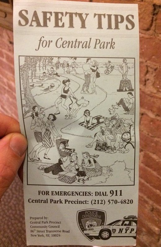 Safety Tips for Central Park