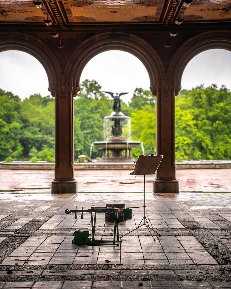 Bethesda Terrace and Fountain, Central Park, Manhattan