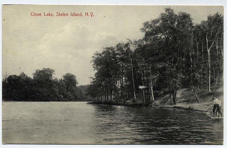 Clove Lake, Staten Island. (From the Collection of the Staten Island Museum)