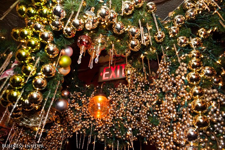 Luckily, they keep their decorations up until April, so that anyone who couldn't make it for Christmas still has the chance to experience it in the spring.