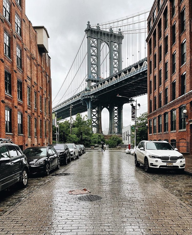 Water Street and Washington Street, DUMBO, Brooklyn