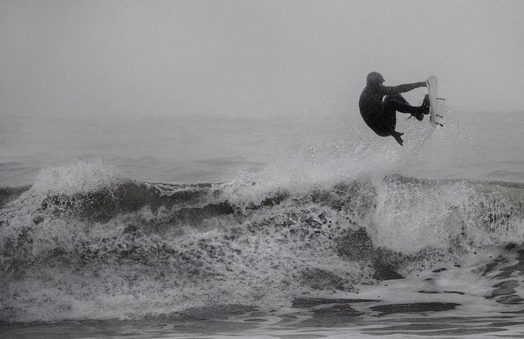 When it comes to catching the waves, Breuer said, "We risk everything, just so we don't hear those famous words: 'You should have been here an hour ago.'"