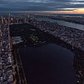 Dusk over Central Park, Manhattan