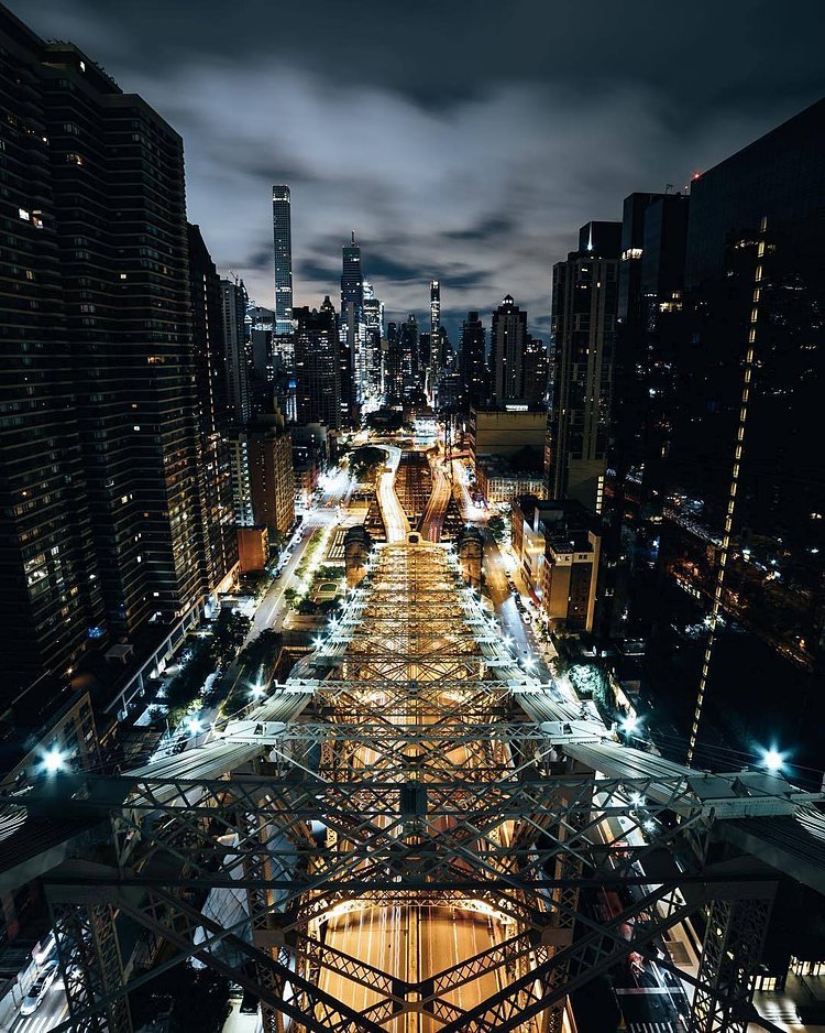 Queensboro Bridge, New York, New York. Photo via @visual_mob #viewingnyc #newyork #newyorkcity #nyc #queensborobridge