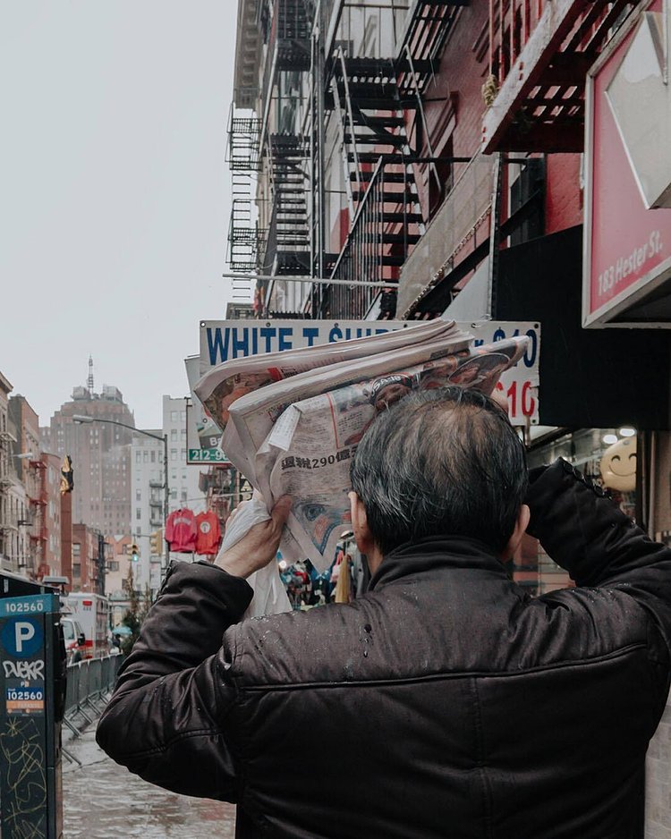 "Use what you got." New York, New York