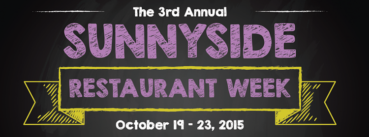 3rd Annual Sunnyside Restaurant Week