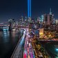 Tribute in Light, Lower Manhattan