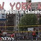 'New York Mini' volleyball in Chinatown