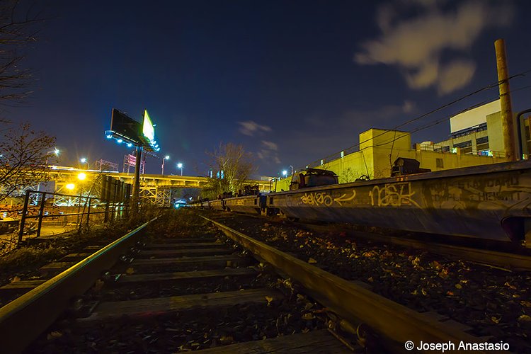 The bogies at Hunterspoint avenue overpass
