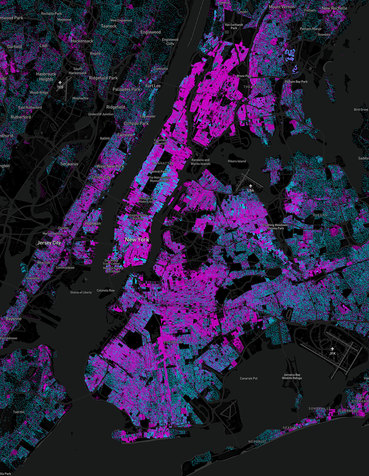 New York City homeowners versus renters (screenshot)