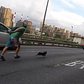 High-speed dog chase through the streets of New York