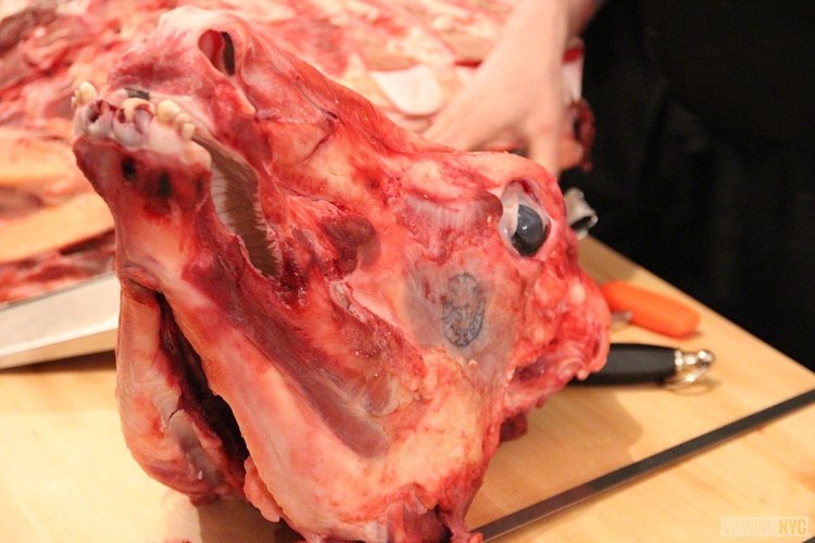 Hudson & Charles Butcher Demonstration | Brisket King NYC 2016