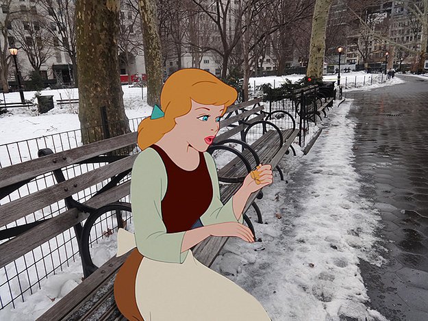 I make tiny clothes for the rats in the park.