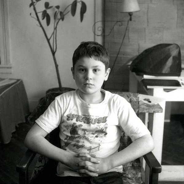 Robert De Niro in 1950, age 7