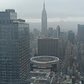 Madison Square Garden and the Empire State Building from the viewing deck at 10 Hudson Yards
