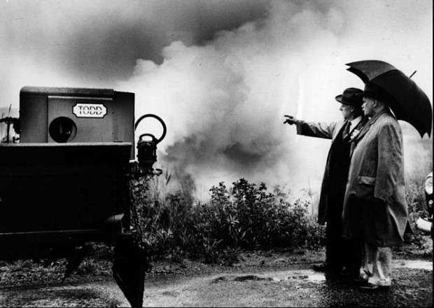 Staten Island fog machine in 1949