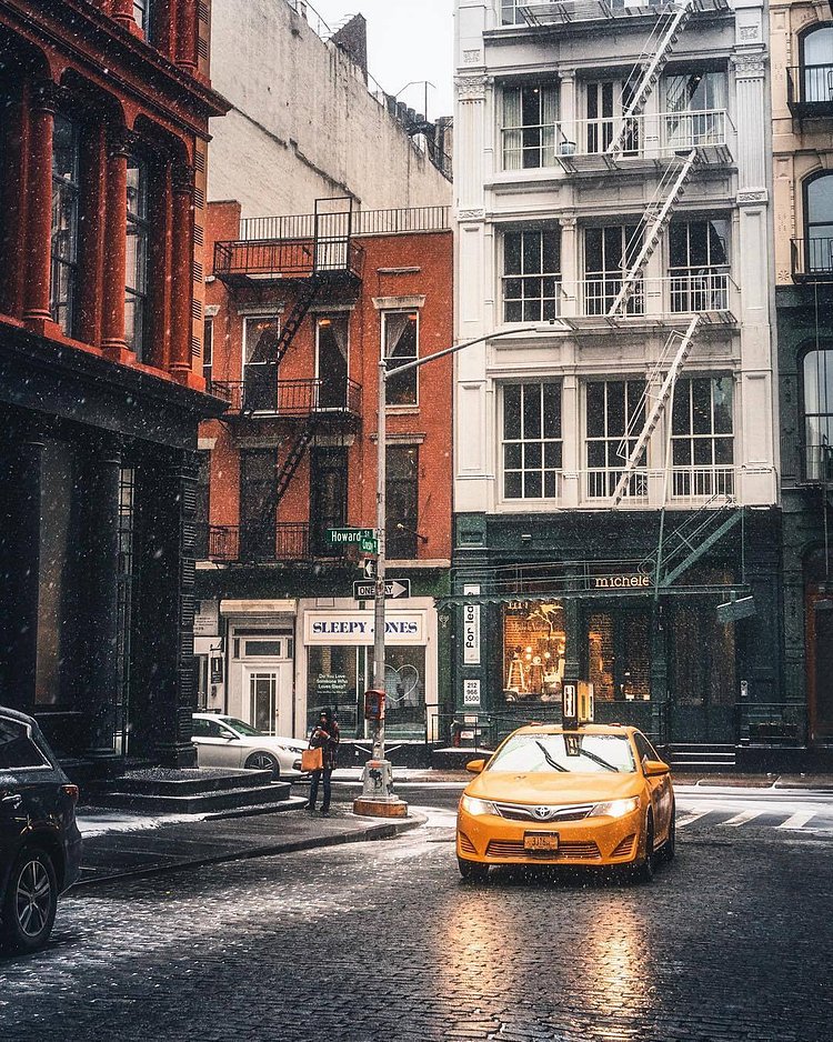 Howard Street and Crosby Street, SoHo, Manhattan
