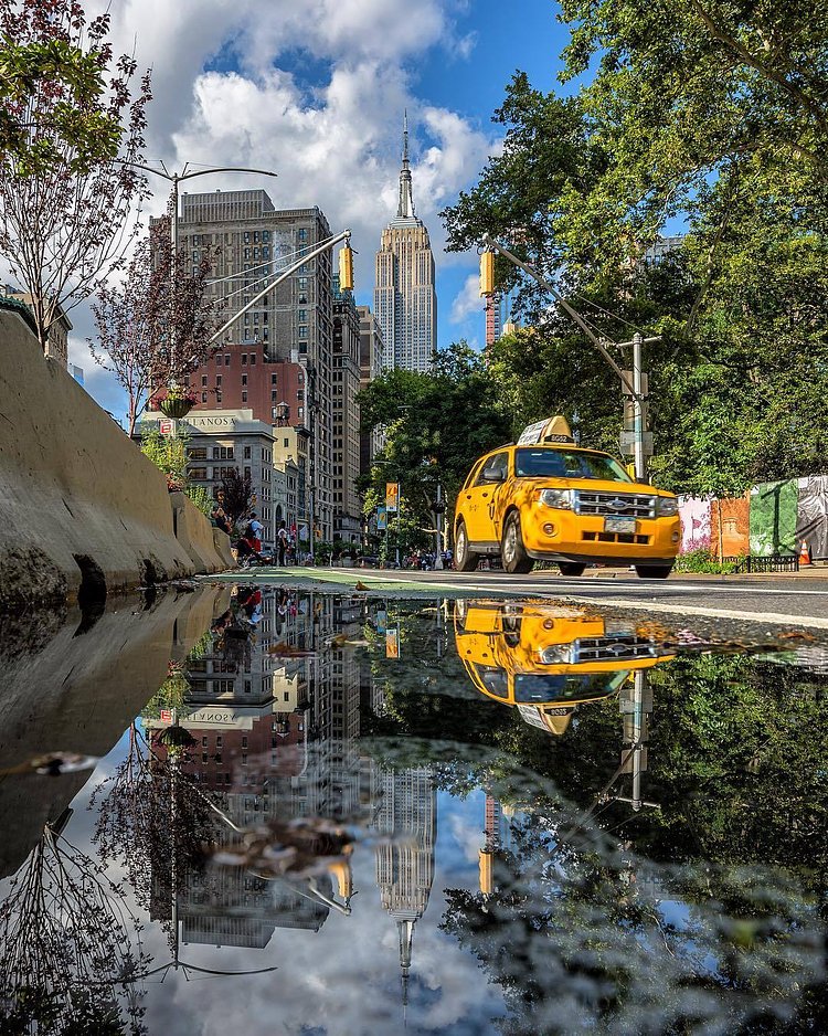 Madison Square and Empire State Building, Manhattan, New York