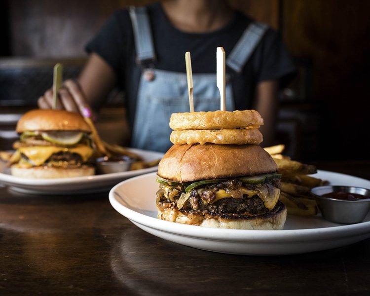 Bash-Style Burger at Burger & Barrel