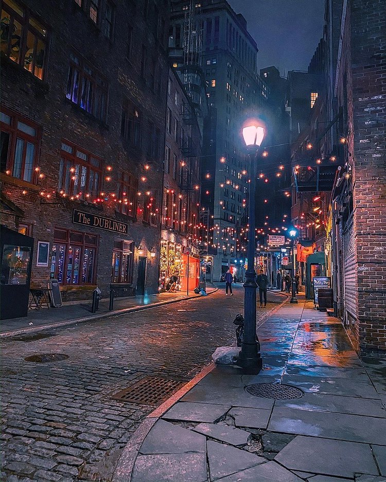 Stone Street, Financial District, Manhattan