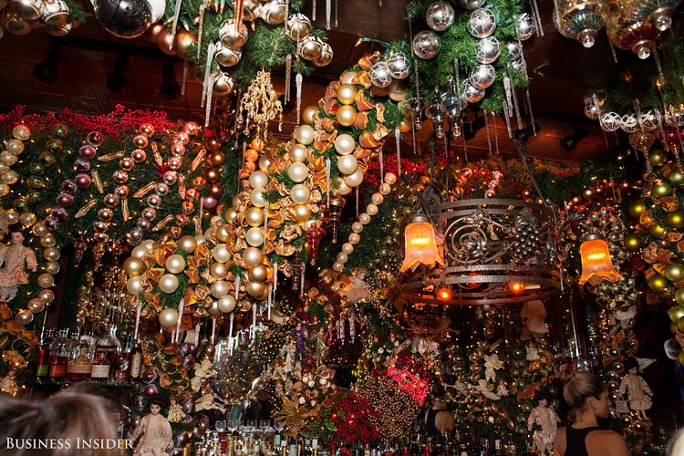 The restaurant becomes extremely busy starting the second and third weekends of December. Uddin told us that the line to get in sometimes wraps around the corner.