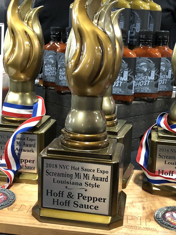 Hoff & Pepper Hot Sauce Trophy | 2018 New York City Hot Sauce Expo