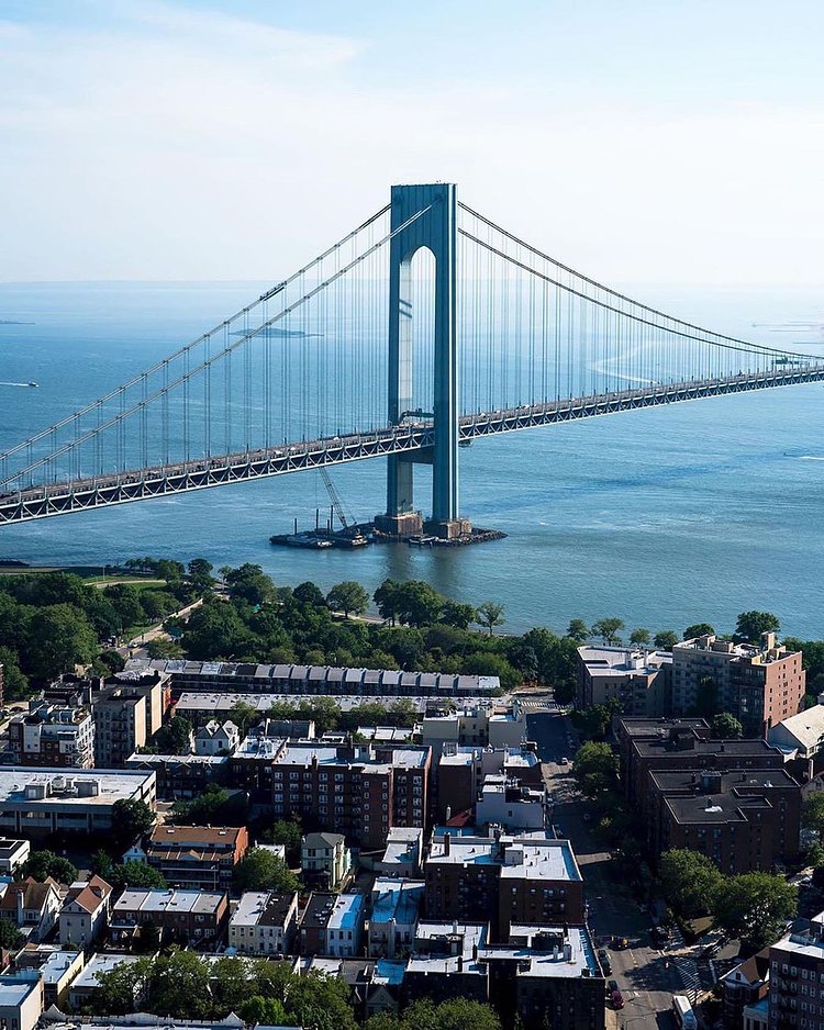 Verrazano Bridge, Bay Ridge, Brooklyn.